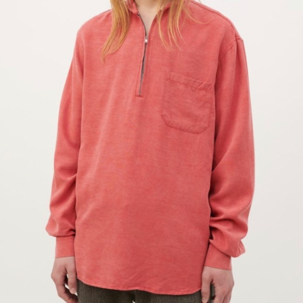 Our legacy “shawl zip shirt”